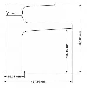 MEXEN/S - Lynx DF72 SET umývadlová batéria + sprchová s príslušenstvom, čierna 745904DF72-70