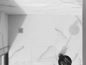 MEXEN - Stone+ sprchová vanička obdĺžniková 140x80, biela 44108014