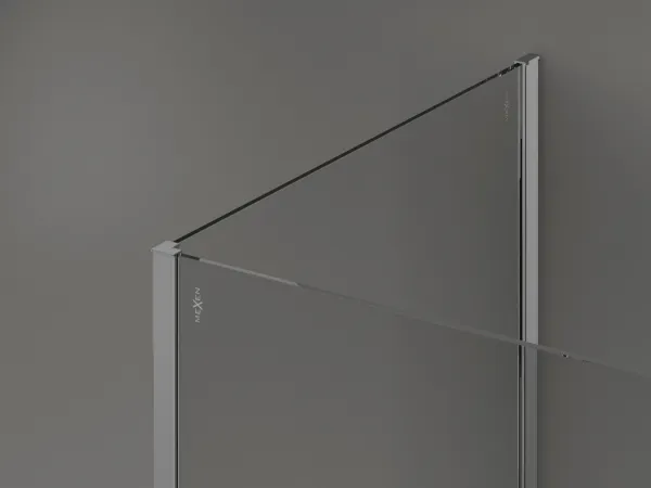 MEXEN/S - Kioto Sprchová zástena WALK-IN 110 x 85, transparent, chróm 800-110-212-01-00-085