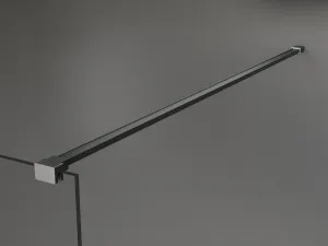 MEXEN/S - Kyoto Sprchová zástena WALK-IN 70 x 200, grafit 8 mm, grafit kartáčovaná 800-070-101-66-40