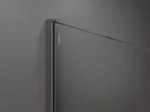MEXEN/S - Kyoto Sprchová zástena WALK-IN 110 x 200, grafit 8 mm, grafit metal 800-110-101-95-40