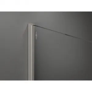 MEXEN/S - Kyoto Sprchová zástena WALK-IN 85 x 80, transparent, nikel kartáčovaný 800-085-202-97-00-080