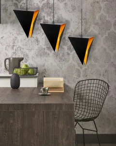 TooLight Stropné svietidlo APP254-3CP čierne