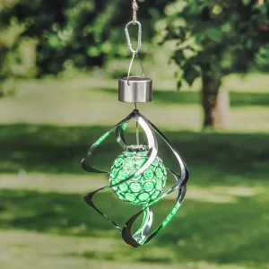 LED Solárna vetrohra s meničom farieb