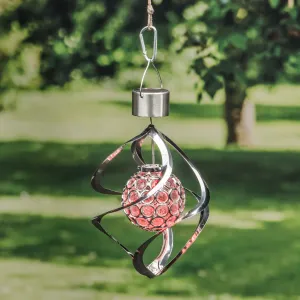LED Solárna vetrohra s meničom farieb