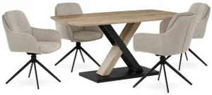 AUTRONIC jedálenská stolička DCH-P3174 LAN2 béžová
