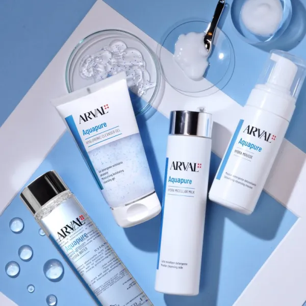 Arval Aquapure Hydra Water osviežujúca čistiaca micelárna voda 200 ml
