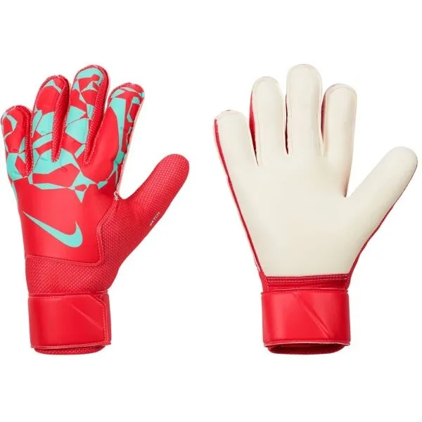 Nike MATCH Brankárske rukavice, červená, veľkosť