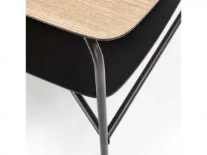 Čierny regál OTRA 2