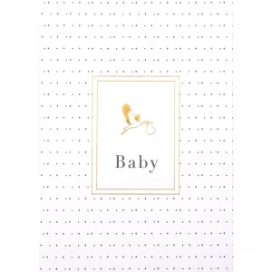Räder Papierové leporelo na narodenie dieťaťa BABY WELCOME