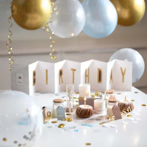 Räder Papierové leporelo k narodeninám HAPPY BIRTHDAY