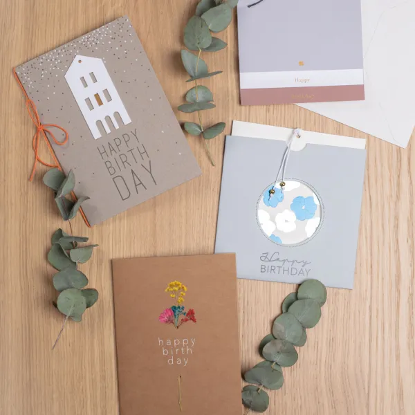 Räder Papierové prianie k narodeninám LITTLE HOUSE HAPPY BIRTHDAY