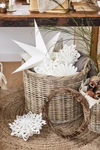 IB Laursen Závesná hviezda z papiera EIGHT SIDED