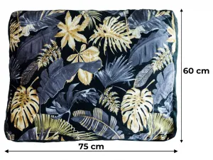 Mäkký vankúš pre psa/mačku ROYAL PET 75x60 cm, vzorovaný