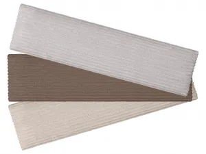Čalúnený nástenný panel FRAME LINCOLN 15x60 cm Farba: Hnedá