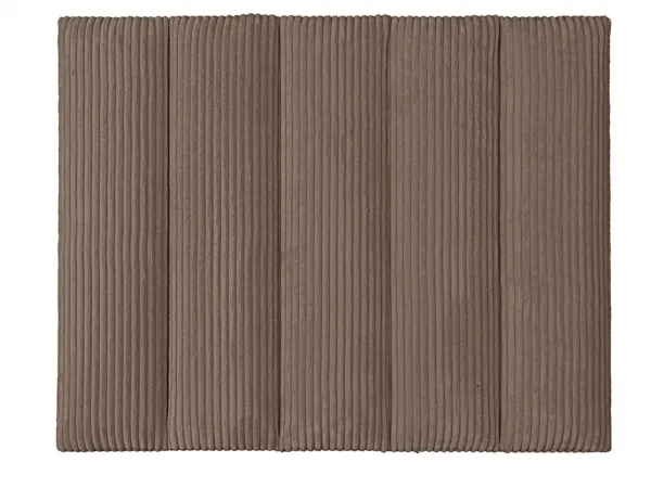 Čalúnený nástenný panel FRAME LINCOLN 15x60 cm Farba: Hnedá