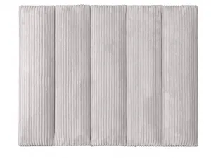 Čalúnený nástenný panel FRAME LINCOLN 15x60 cm Farba: Hnedá