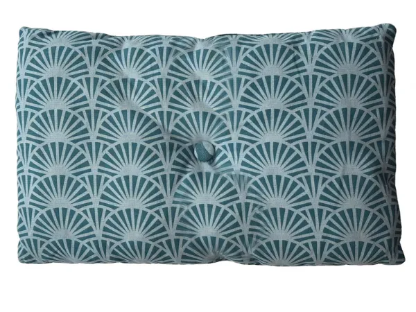 Tyrkysový podsedák BOEL - viac veľkostí Rozmer: 30 x 50 cm