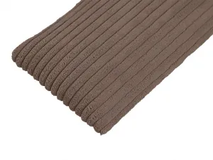 Čalúnený nástenný panel FRAME LINCOLN 15x60 cm Farba: Hnedá