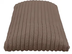 Čalúnený nástenný panel FRAME LINCOLN 15x60 cm Farba: Hnedá