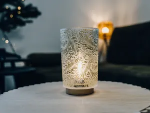 Sklenená LED dekorácia SOLUNA Veľkosť: L