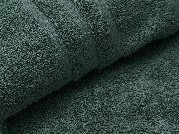 Osuška Comfort 70 x 140 cm tmavozelená, 100% bavlna