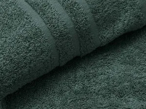 Osuška Comfort 70 x 140 cm tmavozelená, 100% bavlna