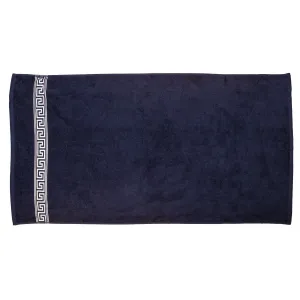 Uterák GREEK 50 x 90 cm tmavomodrý, 100% bavlna