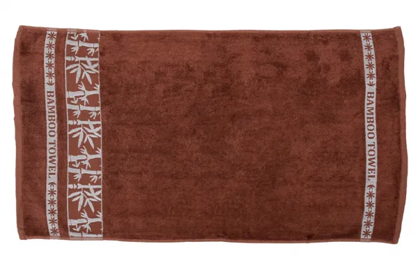 Bambusová osuška BAMBOO 70 x 140 cm hnedá, 70% bambus | 30% bavlna