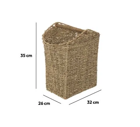 Držiak na toaletný papier s úložným košom BOREAS