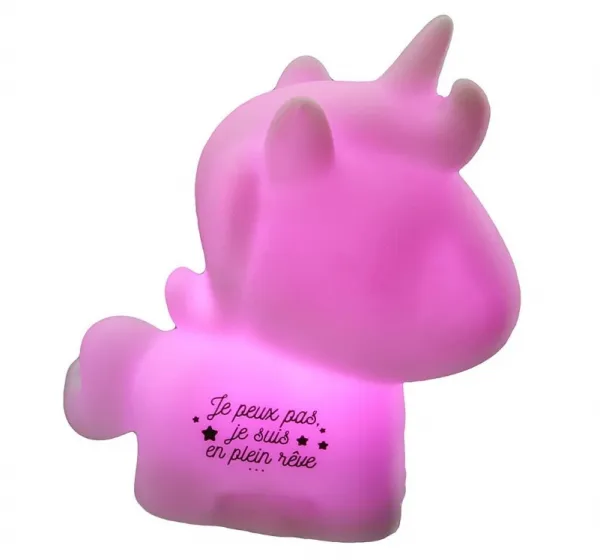 LED detské nočné svetlo JEDNOROŽEC 10x7,5 cm