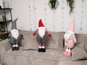 Dekoratívny trpaslík GNOME 90 cm, ružový