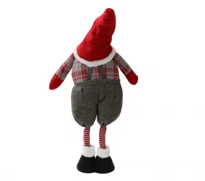 Dekoratívny trpaslík GNOME 90 cm, červený