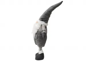 Dekoratívny trpaslík GNOME 90 cm, sivý