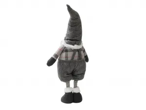 Dekoratívny trpaslík GNOME 90 cm, sivý