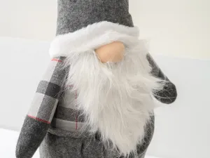 Dekoratívny trpaslík GNOME 90 cm, sivý