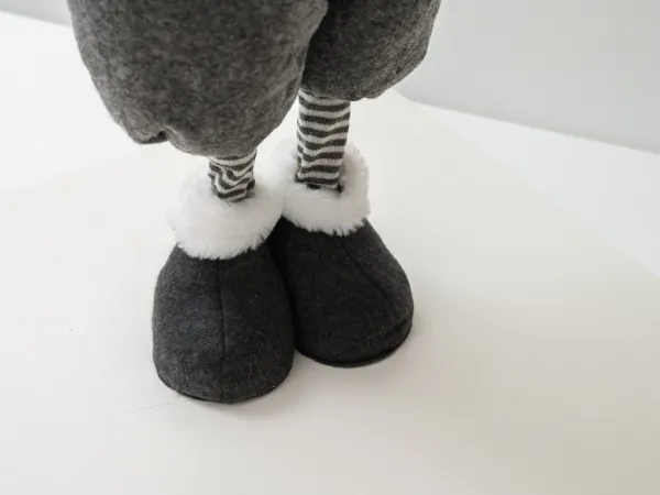 Dekoratívny trpaslík GNOME 90 cm, sivý