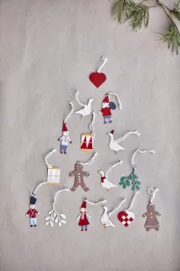 IB Laursen Závesná vianočná ozdoba SANTA CLAUS
