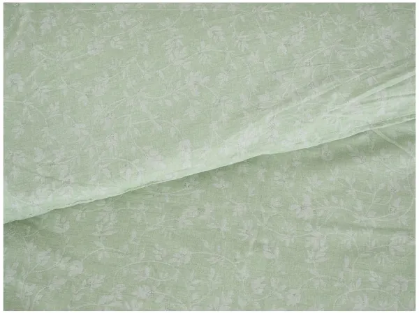 Obliečky z Renforcé bavlny GREEN FLOWERS zelené Rozmer obliečok: 70 x 90 cm | 140 x 200 cm