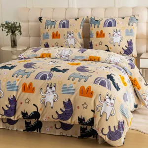 Obliečky mikroplyš PURRSLEEP béžové Rozmer obliečok: 2 ks 70 x 90 cm | 200 x 220 cm