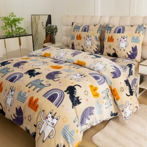 Obliečky mikroplyš PURRSLEEP béžové Rozmer obliečok: 2 ks 70 x 90 cm | 200 x 220 cm