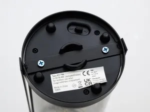Solárna lampa LANTERN GREY 46 cm sivá