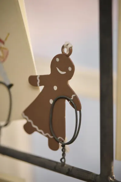IB Laursen Vianočná ozdoba GINGERBREAD, hnedá
