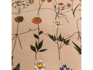 Obliečky mikroplyš HERBÁR béžové Rozmer obliečok: 2 ks 70 x 90 cm | 200 x 220 cm