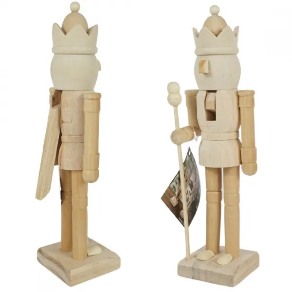 Drevený luskáčik NUTCRACKER 25,5 cm - viac variantov
