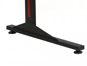 Rohový písací stôl B-219 čierny