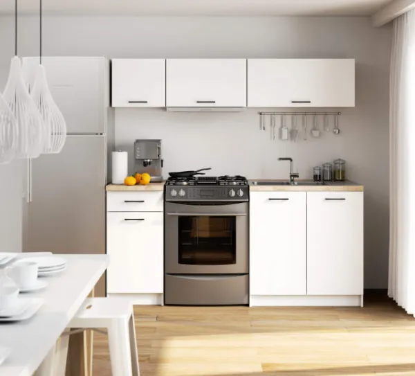 Ak furniture Kuchynská závesná skrinka Olivie W 40 cm biela
