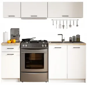 Ak furniture Kuchynská závesná skrinka Olivie W 40 cm biela