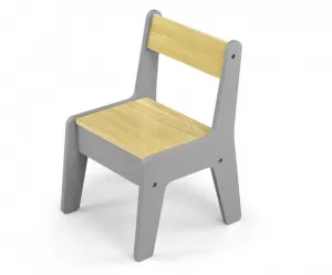 Detský stôl a stolička Milly Mally Olaf Blocks Dark Grey