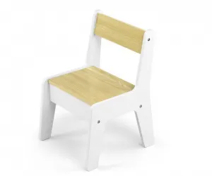 Detský stôl a stolička Milly Mally Olaf Blocks White